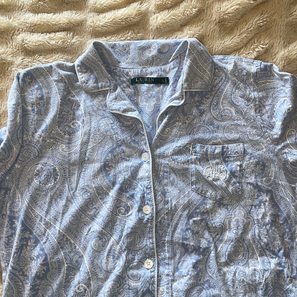 Ralph Lauren 100% cotton sleep shirt